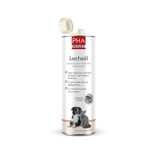 PHA Lachsöl f.Hunde/Katzen/Pferde 500 ml