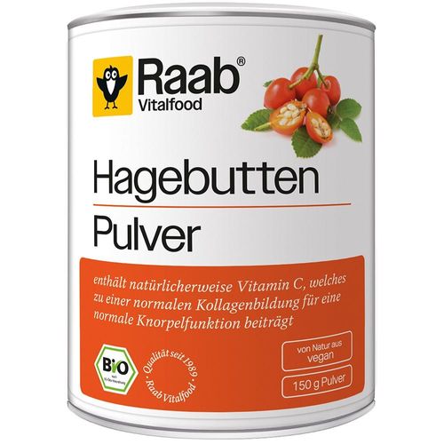 RAAB Vitalfood Hagebutte Bio Pulver 150 g