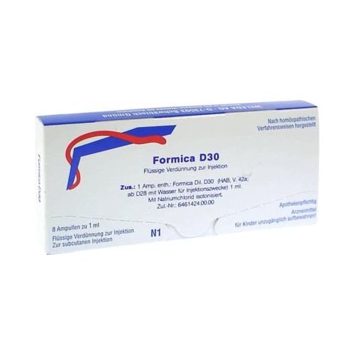 FORMICA D 30 Ampullen 8X1 ml