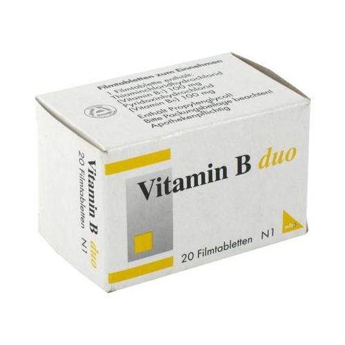 VITAMIN B DUO Filmtabletten 20 St