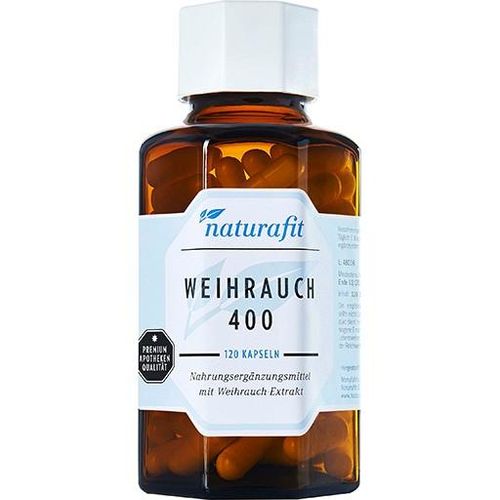 NATURAFIT Weihrauch 400 Kapseln 120 St