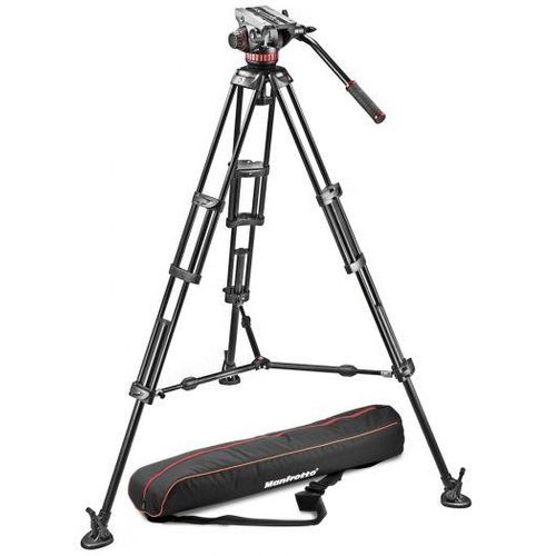 Manfrotto MVH502A Videokopf, 546BK Stativ, Tasche