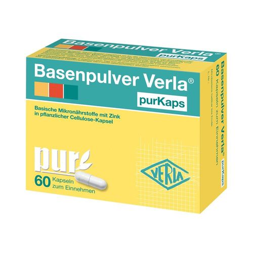 BASENPULVER Verla purKaps 60 St