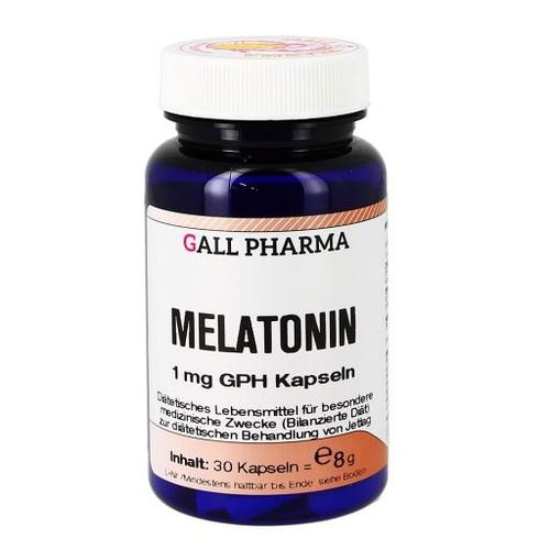 MELATONIN 1 mg GPH Kapseln 30 St