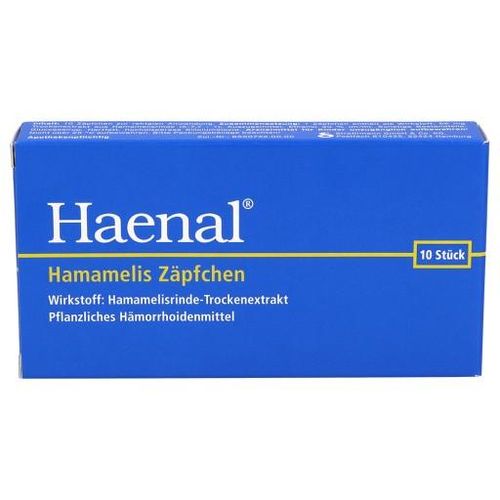 HAENAL Hamamelis Zäpfchen 10 St