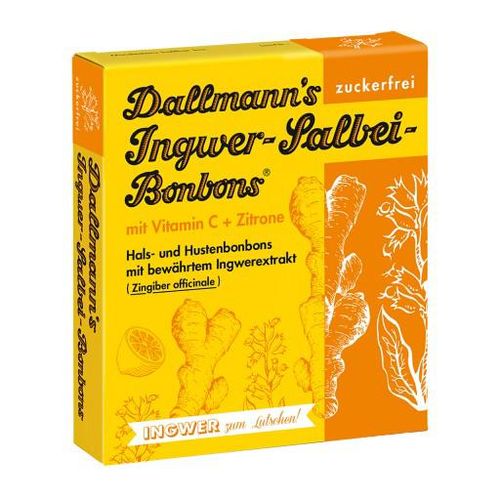 DALLMANN'S Ingwer Salbei Bonbons 37 g