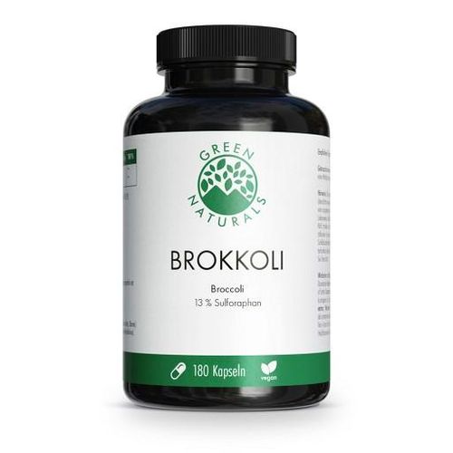 GREEN NATURALS Brokkoli + 13% Sulforaphan vegan 180 St