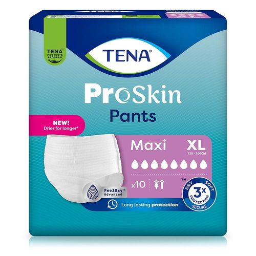 TENA PANTS Maxi XL bei Inkontinenz 10 St