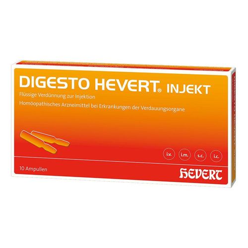 DIGESTO Hevert injekt Ampullen 10X2 ml