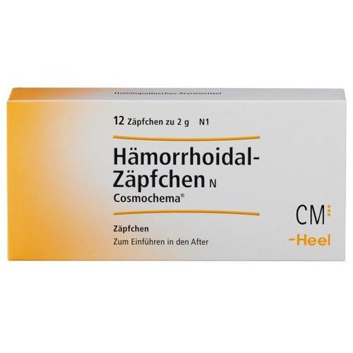 HÄMORRHOIDAL Zäpfchen N Cosmochema 12 St