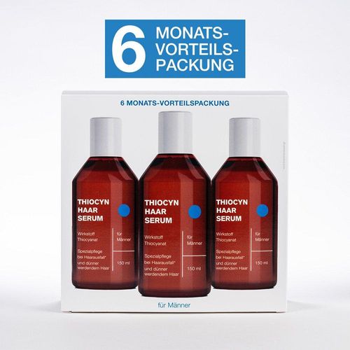 Thiocyn Haarserum Männer 6 Monats-Vorteilspackung 3X150 ml