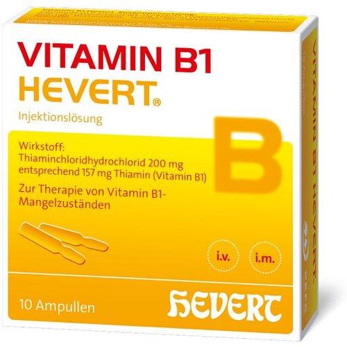 VITAMIN B1 HEVERT Ampullen 10 St