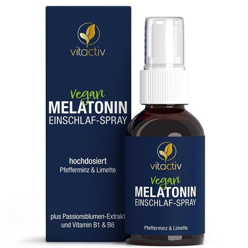 MELATONIN EINSCHLAF-SPRAY Pfefferminz & Limette 50 ml