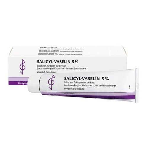 SALICYL VASELIN 5% Salbe 100 ml