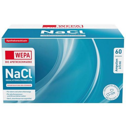 WEPA Inhalationslösung NaCl 0,9% 60X5 ml