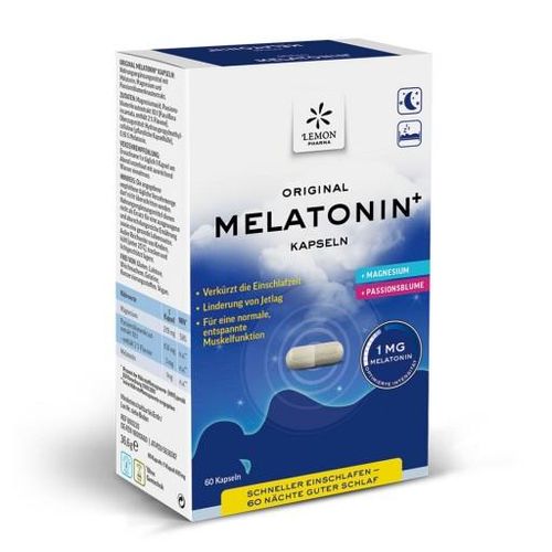 MELATONIN PLUS Kapseln 60 St