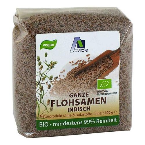 FLOHSAMEN INDISCH ganz Bio 300 g