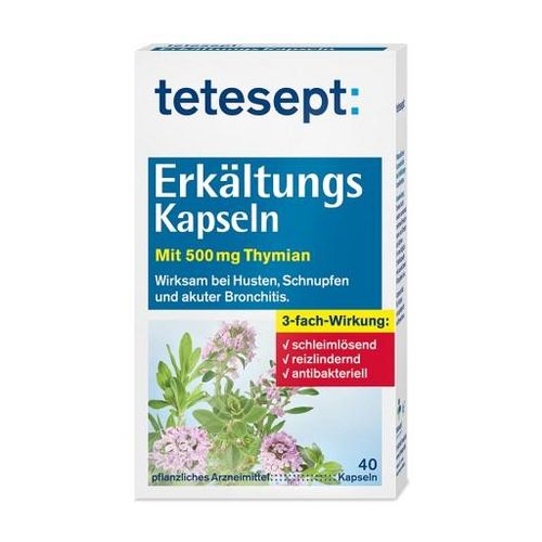 TETESEPT Erkältungs Kapseln 40 St