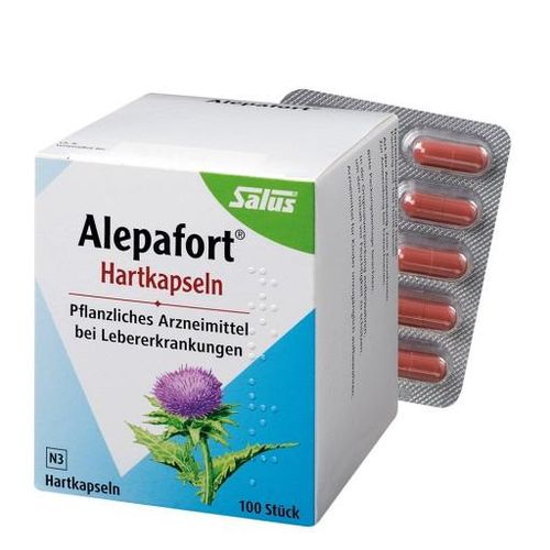 ALEPAFORT Mariendistel Hartkapseln 100 St
