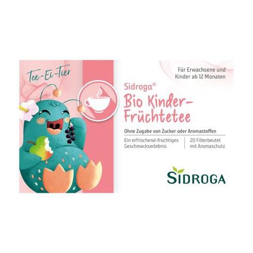 SIDROGA Bio Kinder-Früchtetee Filterbeutel 20X1.5 g