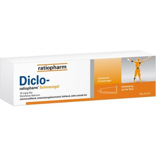 Diclo ratiopharm Schmerzgel - bei Schmerzen 50 g