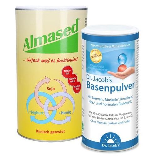 Almased Vitalkost/Pflanz K + Basenpulver Dr.Jacobs 800 g