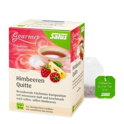 HIMBEEREN Quitte Gourmet Früchtetee Bio Salus Fbtl 15 St