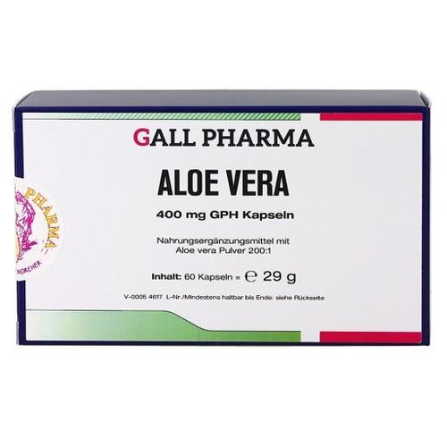 ALOE VERA 400 mg GPH Kapseln 60 St