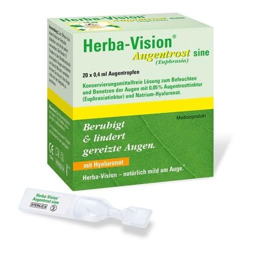 HERBA-VISION Augentrost sine Augentropfen 20X0.4 ml