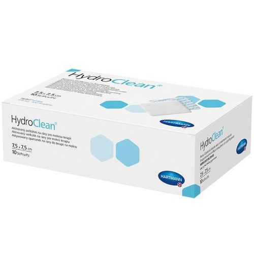 HYDROCLEAN Kompressen 7,5x7,5 cm steril 10 St
