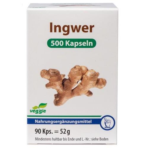 INGWER 500 Kapseln 90 St