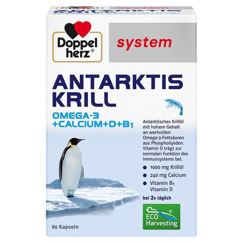 DOPPELHERZ Antarktis Krill system Kapseln 60 St