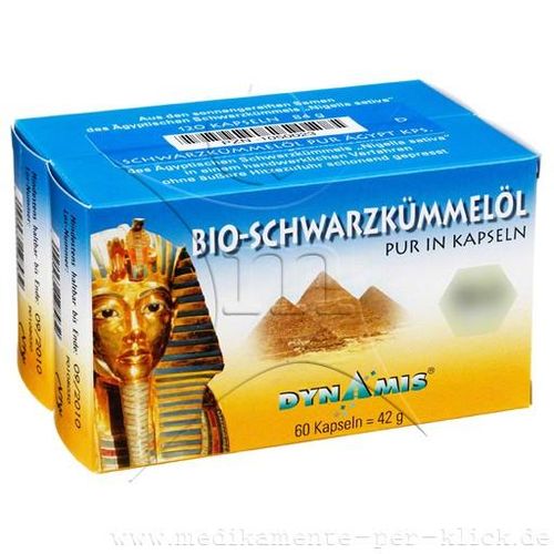 SCHWARZKÜMMEL ÄGYPT pur Kapseln 120 St