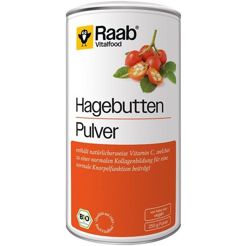 RAAB Vitalfood Hagebutte Bio Pulver 250 g