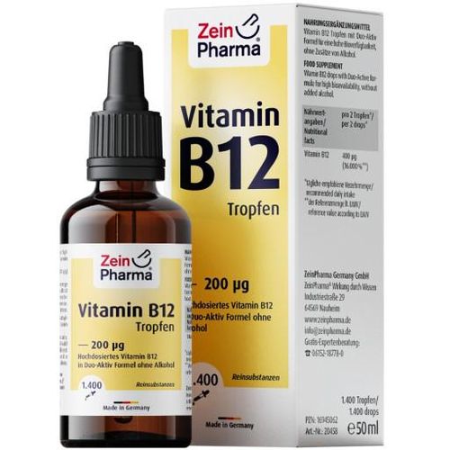 VITAMIN B12 200 µg Tropfen zum Einnehmen 50 ml