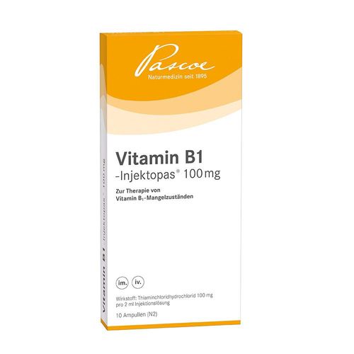 VITAMIN B1 INJEKTOPAS 100 mg Injektionslösung 10X2 ml
