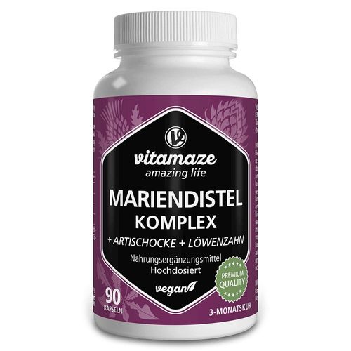 MARIENDISTEL KOMPLEX Artischocke+Löwenzahn veg.Kps 90 St