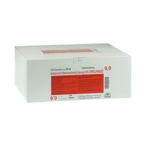ISOTONISCHE NaCl Lösung 0,9% Eifelfango Inj.-Lsg. 100X10 ml