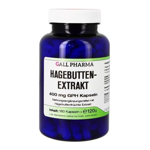 HAGEBUTTEN EXTRAKT 400 mg GPH Kapseln 180 St