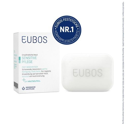 EUBOS SENSITIVE PFLEGE FEST WASCHSTÜCK 125 g