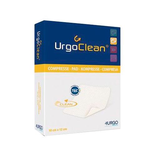 URGOCLEAN Ag Kompressen 6x6 cm steril 10 St
