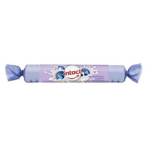 INTACT Traubenzucker Rolle Heidelbeere Joghurt 40 g