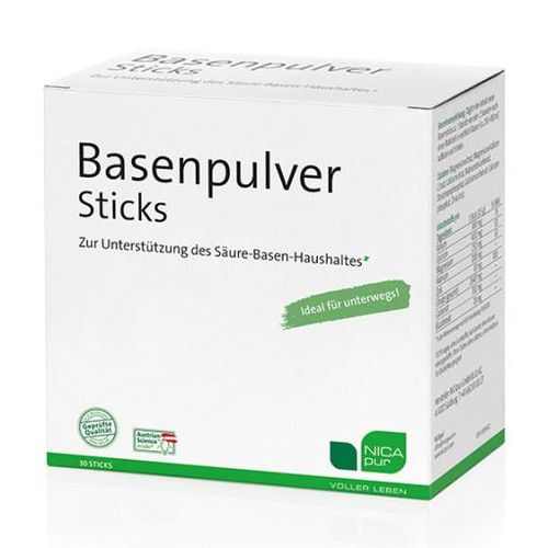 NICAPUR Basenpulver Sticks 30 St