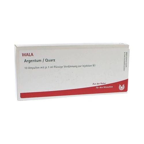 ARGENTUM/QUARZ Ampullen 10X1 ml