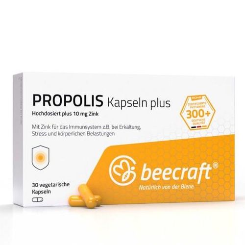 BEECRAFT Propolis Kapseln Plus 30 St