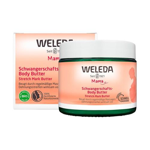 Weleda Schwangerschafts-Body Butter - beugt Dehnungsstreifen vor 150 ml