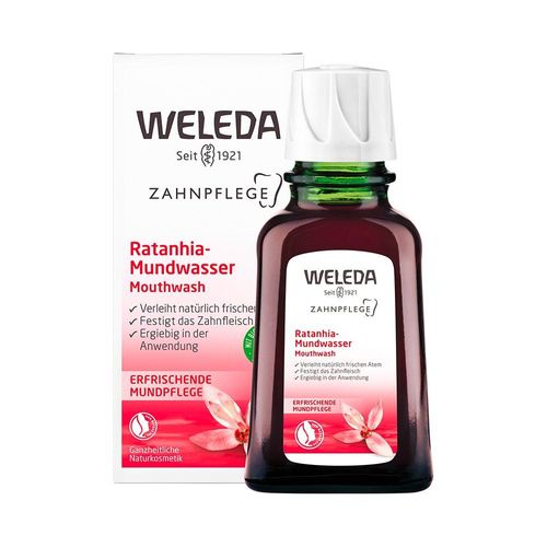 Weleda Ratanhia-Mundwasser - strafft das Zahnfleisch 50 ml