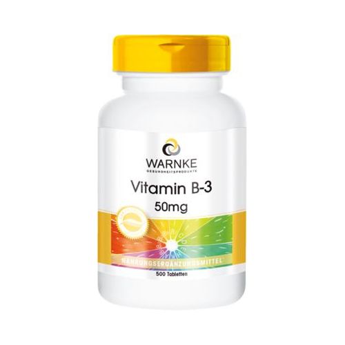 VITAMIN B3 50 mg Tabletten 500 St