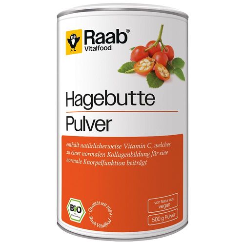 RAAB Vitalfood Hagebutte Bio Pulver 500 g