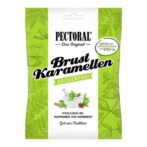PECTORAL Brustkaramellen zuckerfrei Beutel 60 g